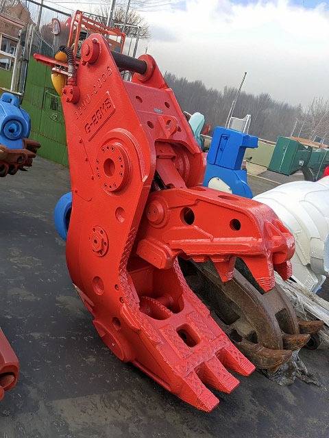 G20MB 0.7用電磁マグ付き小割機 日本ニューマチック製