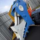 OSC-360MB 1.2m3用電磁マグ付き小割機 高年式 オカダアイヨン製